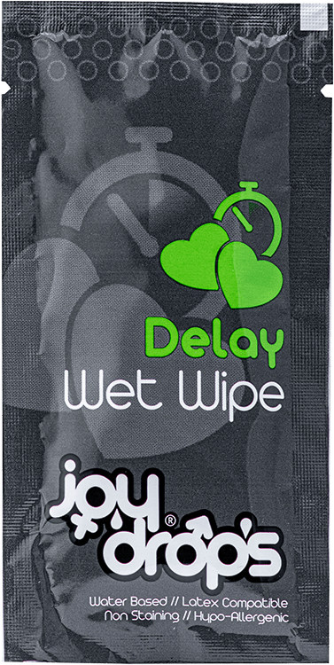 delay wet wipe 2 min